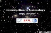 Introduction to Cosmology - Indico€¦ · Introduction to Cosmology CERN, July 2019 November 17, 2010 Dr. Diego Blas Temino EPFL SB ITP LPPC BSP 730 (Bat. sciences physique UNIL)