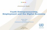 Youth Entrepreneurship, Employment and the Digital Economy · Global Trends in Youth Employment Source: International Labour Organization (2016) and Youth Business International Overall,