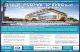 Moving Forward with Improved Lung Cancer Detection—What’s ... · LUNG CANCER SCREENING & CONTINUUM OF CARE OCTOBER 4-6, 2016 • MINEOLA, NEW YORK Senior-level executives representing