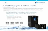 Waterlogic 3 Firewall · through the same dispenser with zero fuss, all from one of the most stylish dispensers on the market today. • Countertop and free-standing • Touch sensitive