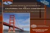 2008 ANNUAL MEETING OF THE CALIFORNIA TAX BAR AND ... · nationwide sales and use tax developments, issues affecting the high-tech industry, an in- depth look at recent California