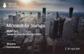 Microsoft for Startups - Grey Matter · Microsoft for Startups Europe. social media platforms. Engage with us in our London offices and/or via our. PartnerCommunity. page and share