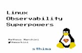 Linux Observability Superpowers · Linux Observability Superpowers sthima. Customer Why is my application running so slow? You. Customer I don’t know. Let me check and get back