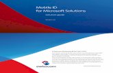 Mobile ID for Microsoft Solutions solution guide Solution ... · communications and a suite of Office Web Apps, Web-based versions of the traditional Microsoft Office suite of applications.