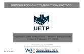“Payments and transactions – several perspectives” Utrecht ... · “Payments and transactions – several perspectives” Utrecht, February 2nd, ... involved with its most