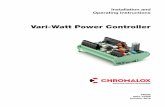 Vari-Watt Power Controller - chromalox.com · rv2 r14 c22 r3 1 r20 c6 r19 + r9 u3 r36 c12 5 62 1 j9 f1 r1 3 c3 1 1 j1 1 c19 d1 0 r38 r39 r1 7 1 1 1 q1 u5 c1 7 c9 r32 r1 r24 ~ ~ -