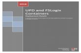 UPD and FSLogix Containers - RDS Gurus · September, 2018 (and on the Windows Server 2016/Windows 10 1803 releases). Description Limitations Concurrent Access As the VHDX file is