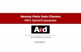 Meetup Paris Data Classesfiles.meetup.com/18216091/Meetup Paris Big Data... · Framework de développement pour traiter de gros volumes de données de manière distribuée. • Open