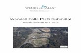 Wendell Falls PUD Submittal · 11/9/2015  · 1. 2015 Revised Master Plan. Attached as Exhibit A-1 and incorporated herein is the revised master plan/PUD map. It is supplemented by
