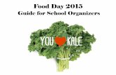 Food Day 2015 - Indiana...Celebrating Food Day in Indiana • Food Day is a nationwide celebration of healthy, affordable, and sustainably produced food. It builds all year long and