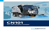 CN101 - home - Johnston Sweepers Global...CN101 Operator Environment At Johnston we’ve always recognised that a comfortable, ergonomic and easy to use operator environment is linked