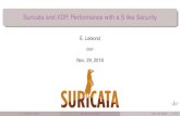 Suricata and XDP, Performance with a S like Security · Kernel ask userspace for decision on packets É. Leblond (OISF) Suricata and XDP Nov. 29, 20189/43. 1 Introduction Suricata