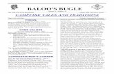 BALOO'S BUGLEusscouts.org/usscouts/bbugle/bb0507.pdfBALOO'S BUGLE Volume 11, Number 12 July 2005 Cub Scout Roundtable August 2005 Cub Scout Theme CAMPFIRE TALES AND TRADITIONS Tiger