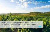 Southern Downs: Tourism Market Research Program · For the purposes of this analysis, SDRC has been defined as the statistical areas (SA2 regions) of Stanthorpe, Stanthorpe Region,