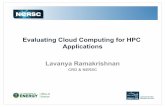 Evaluating Cloud Computing for HPC Applications Lavanya ... · – Largest data volume supernova search • Data Pipeline – Custom data analysis codes • Coordinated by Python