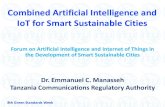 Combined Artificial Intelligence and IoT for Smart ... · Combined Artificial Intelligence and IoT for Smart Sustainable Cities Forum on Artificial Intelligence and Internet of Things