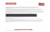 Lenovo Converged HX7000 Series Appliances · Lenovo Converged HX7000 Series Appliances Product Guide Lenovo Converged HX Series Nutanix Appliances are designed to help you simplify