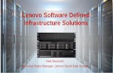 Lenovo Software Defined Infrastructure Solutions · Integrated SAP Business Suite Landscape with Nutanix & Lenovo SAP Netweaver Applications HANA DB Lenovo HX Series Snapshots Clones