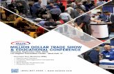 TM MILLION DOLLAR TRADE SHOW & EDUCATIONAL CONFERENCE · MILLION DOLLAR TRADE SHOW & EDUCATIONAL CONFERENCE Thursday, September 12th, 2019 Los Angeles Convention Center - West Hall