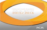 National Credit Regulator Annual Report 20152016 2 Reports/NCR...National Credit Regulator Annual Report 20152016 7 Consumer education Consumers are key stakeholders in the NCR’s
