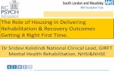 The Role of Housing in Delivering Rehabilitation & Recovery Outcomes Getting … · 2018-10-23 · The Role of Housing in Delivering Rehabilitation & Recovery Outcomes Getting it