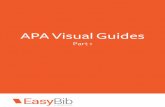 APA Visual Guides - Olds College · 2020-03-15 · APA Visual Guides Part 1 Structure: Author, F. M. (Year of publication). Title of work.Publisher City, State: Publisher. Title Page