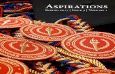 Aspirations - Columbus State University · Aspirations is the newsletter of the Columbus State Univer-sity Honors College, which provides updates, features, and ... For receiving