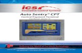 Auto Sentry® CPT - Innovative Control Systems · Auto Sentry® CPT - User Manual 13 Introduction CHAPTER 1: Introduction Congratulations! Thank you for purchasing the Auto Sentry®