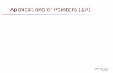 Applications of Pointers (1A) · a pointer to int type pointer to data pointer to int q *q *q **q. Series : 5. Applications of Pointers 15 ...