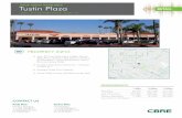 SHOP SPACE AVAILABLE Tustin Plaza...SHOP SPACE AVAILABLE Tustin Plaza DEMOGRAPHICS 1 Mile 3 Miles 5 Miles Population 36,449 227,759 614,196 Avg. HH Income $72,396 $98,452 $97,269 Daytime