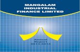 MANGALAM ANNUAL REPORT 2014 FINAL - Mangalam Industrial … · 2014-09-19 · Mangalam Industrial Finance Ltd. will be held at “Community Hall” at 10, Debendra Ghosh Road, Gr.
