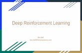 Deep Reinforcement Learning - DATAWorks2020 · AlphaGo Zero taught human experts new strategies for a 3,000 year old game ... Dec 2013 - First successful application of Deep Reinforcement
