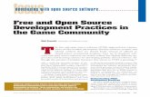 Free and Open Source Development Practices in the Game ... · closed-source commercial products. Free (as in freedom) soft-ware and open source software are closely related but slightly