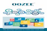 OOZEE - Amazon Web Servicessoftwaresuggest-cdn.s3.amazonaws.com/brochures/1438853989...Salary Register as per company format Fast implementaon Ready to use in no me. No Need for Experse