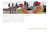 Digital Transformation for Utilities: More Tortoise, ... Agile projects Agile teams Made up of digital