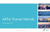 AFTA Travel Trends€¦ · October Year end 2016 and 2017. Month Total number of travellers 2016 2016 Year end change Total number of travellers 2017 2017 Year end change 2017 Performance