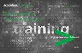 Cloud Academy Training Catalogue | Accenture€¦ · CLOUD ACADEMY TRAINING CATALOGUE HOME Corigt 017 Accenture All rigts reserved. Maximize your user adoption with tailored training