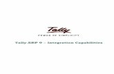 Tally.ERP 9 - Integration Capabilities Developer...most important priorities in business today. The following figure gives a complete perspective on the overall Integration Capabilities
