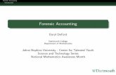 Forensic Accounting - people.csail.mit.edupeople.csail.mit.edu/ddeford/Forensic_Accounting.pdf · Forensic Accounting Introduction Forensic Figure:Exciting! The word forensic actually