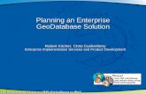 Planning an Enterprise GeoDatabase Solutiondownloads.esri.com/.../Planning_an_Enterprise...Planning an Enterprise GeoDatabase Solution Planning an Enterprise GeoDatabase Solution Robert