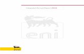 Integrated Annual Report 2016 - Eni: energy company | Eni€¦ · model to a low carbon scenario. Eni’s strategies, resource allocation processes and conduct of day-by-day operations