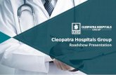 Roadshow Presentationresources.inktankir.com/clho/CHG-Rights-Issue-Investor... · 2019-06-12 · Cleopatra Hospitals Group | Roadshow Presentation 4 Excellence in Healthcare Rights