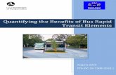 Quantifying the Benefits of Bus Rapid Transit Elements iBRT FINAL REPORT 508... · August 2010 . FTA-DC-26-7308-2010.1 . Quantifying the Benefits of Bus Rapid Transit Elements