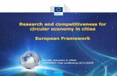 Research and competitiveness for circular economy in ... · Overall, Horizon 2020 funded 3.1 billion EUR ... SC5-14-2019: Visionary and integrated solutions to improve well-being