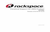 Fanatical Support for AWS Product Guide - Rackspace...2018/04/04  · Fanatical Support for AWS Product Guide, Release 2018-04-04-18:33 IMPORTANT: This is a PDF version of the Product