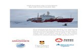 CCGS Amundsen Leg -1 Cruise Report -Bay-wide …...CCGS Amundsen Leg -1 Cruise Report-Bay-wide Survey of Hudson Bay - On-ice operations from the CCGS Amundsen. A six week bay-wide