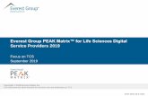 Everest Group PEAK Matrix™ for Life Sciences Digital ......Note 2: Assessments for Accenture, Atos, CGI, Deloitte, EPAM, Fujitsu, IBM, Infosys, and Unisys excludes service provider