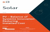 INTROINTRO The solar photovoltaics (PV) industry has seen a dramatic ramp in global installed capacity as the cost of solar panels has dropped precipitously. Now, as silicon panels