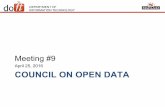 April 25, 2016 COUNCIL ON OPEN DATAdoit.maryland.gov/opendatacouncil/Documents/Meeting_Presentation_04.25.16.pdfApr 25, 2016  · (from 2015 Annual Report) (15 min) • Select Projects