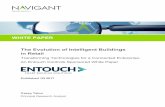 WHITE PAPER The Evolution of Intelligent Buildings in Retail€¦ · intelligence from the IoT devices for holistic building management for a connected enterprise. This Entouch-sponsored